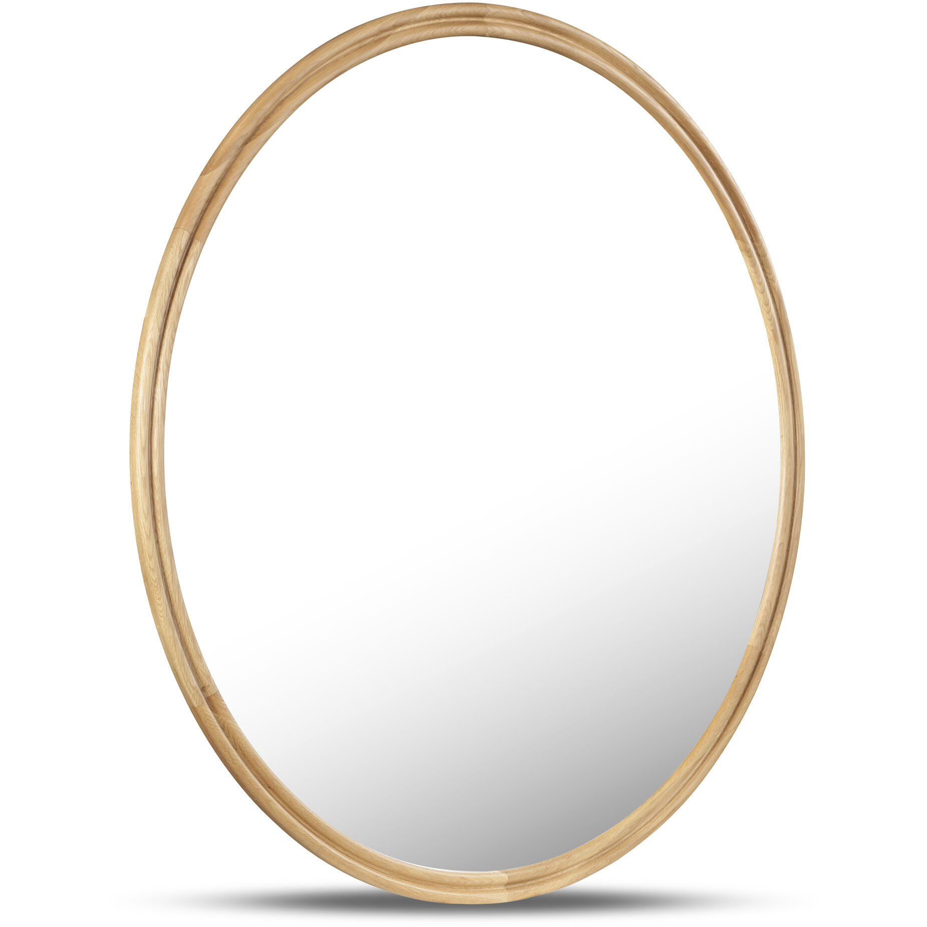 Alcott 36 X 36 inch Natural Mirror, Small Round